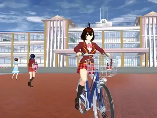 Capturas de tela do Sakura Girl C-School Simulator iPad 