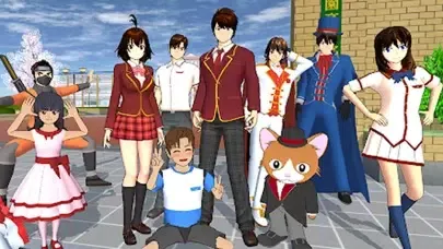 Capturas de tela do Sakura Girl C-School Simulator