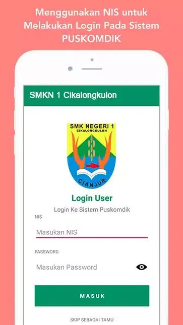 SMKN 1 Cikalongkulon スクリーンショット