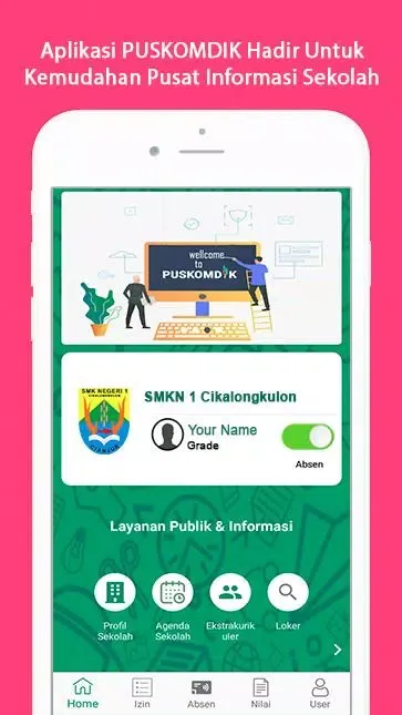SMKN 1 Cikalongkulon スクリーンショット