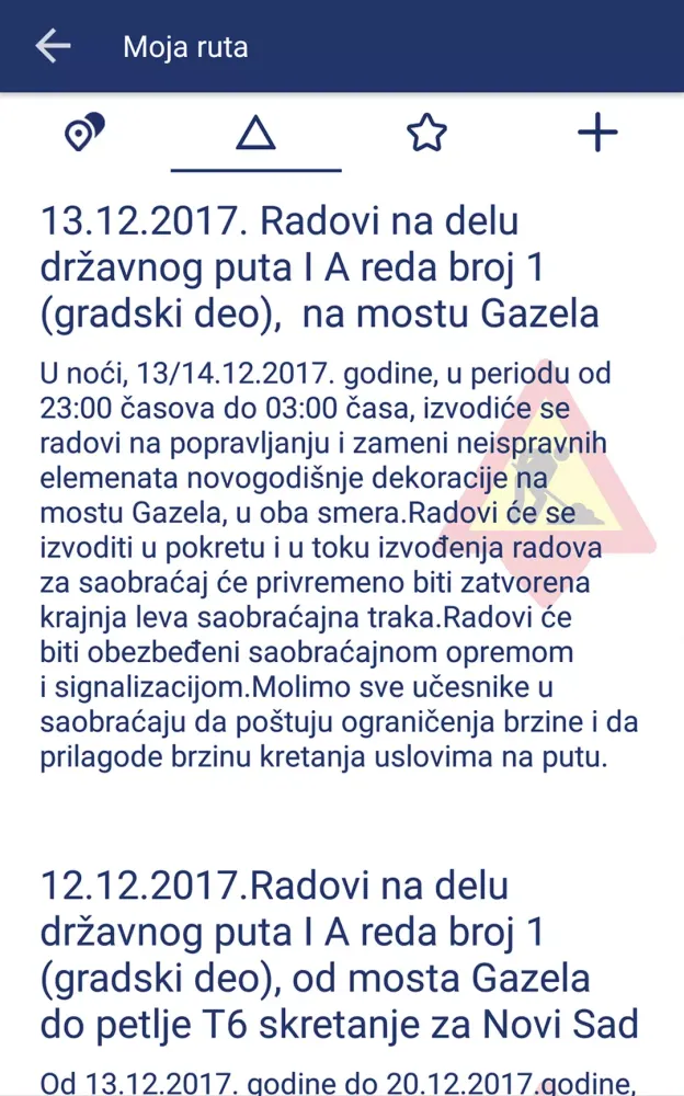 Putevi Srbije Ekran Görüntüleri