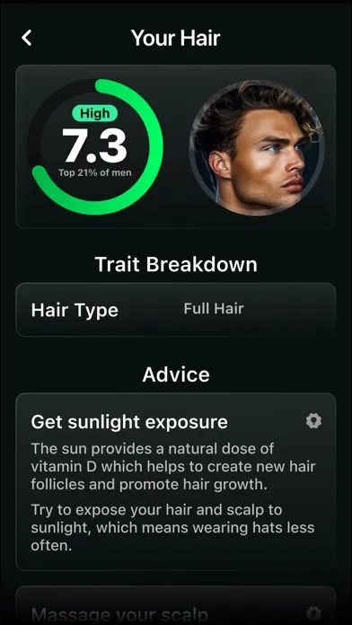 AI Face Rater & Maximize Style سکرین شاٹس