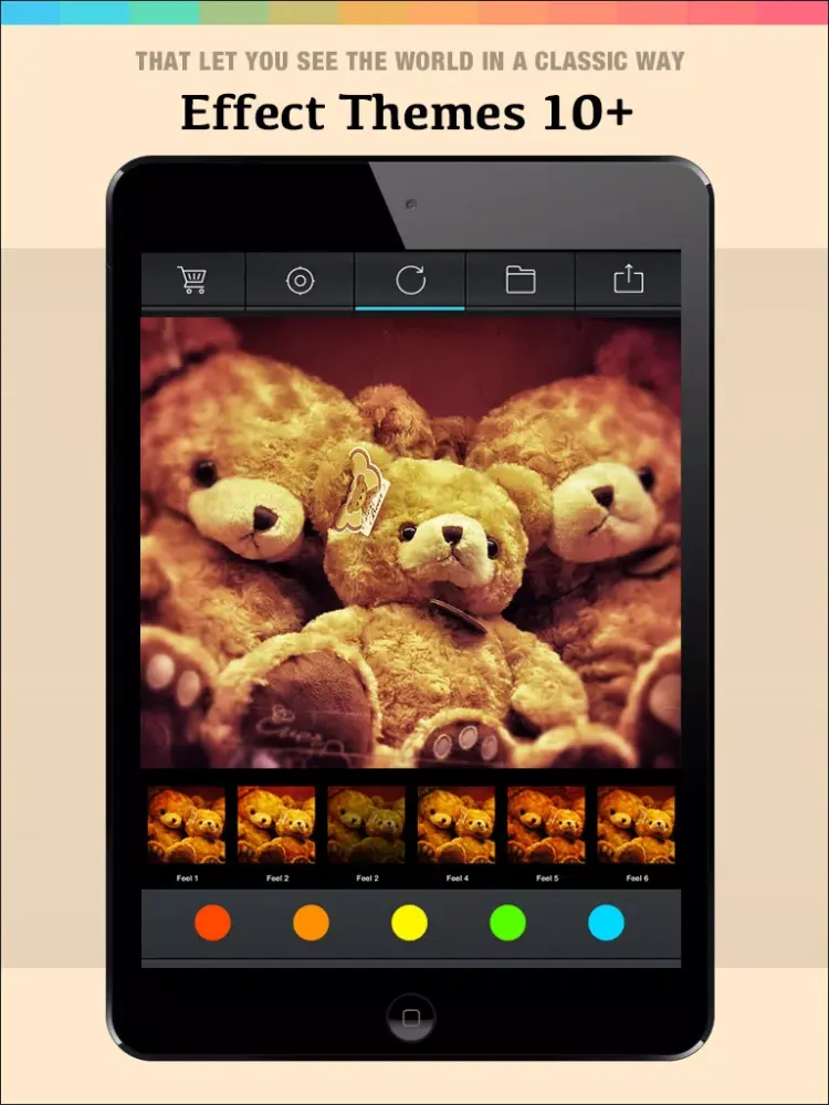 Pro FX Camera - camera effects filters plus photo editor iPad  سکرین شاٹس
