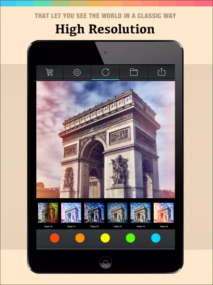 Pro FX Camera - camera effects filters plus photo editor iPad  سکرین شاٹس