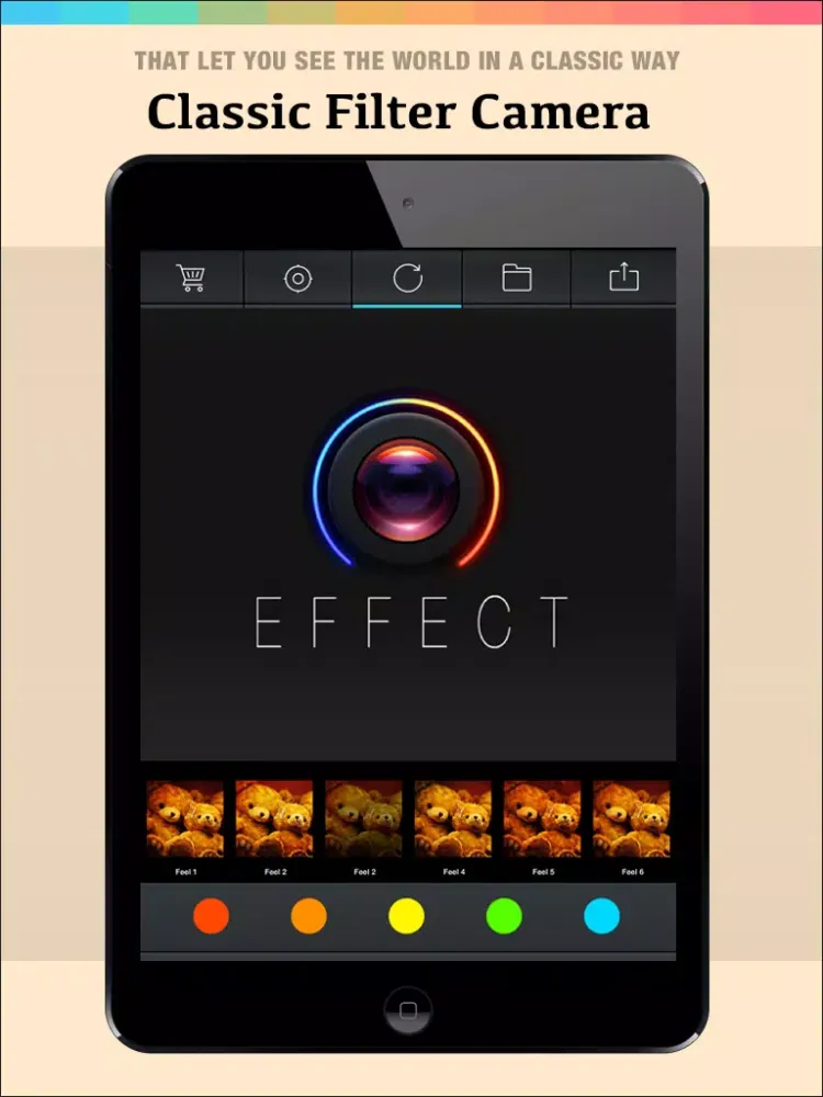 Pro FX Camera - camera effects filters plus photo editor iPad  سکرین شاٹس