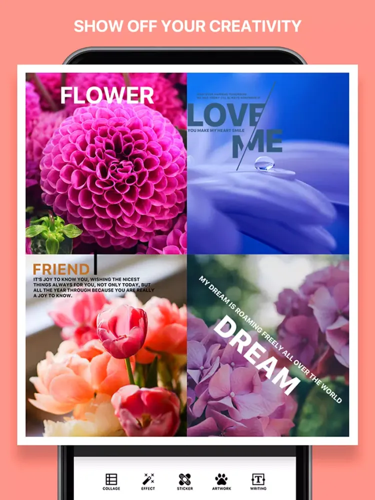 Ảnh chụp màn hình của Photo Poster Pro - photo frame editor and picture collage maker iPad 