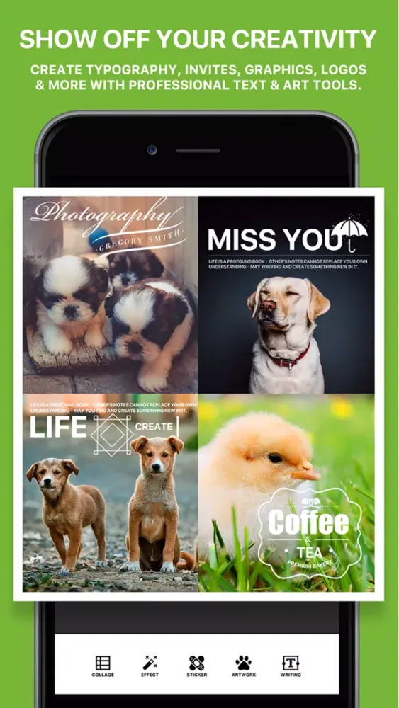 Ảnh chụp màn hình của Photo Poster Pro - photo frame editor and picture collage maker
