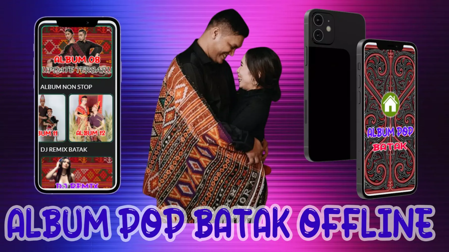 Captures d'écran de 250+ Lirik Pop Batak Offline