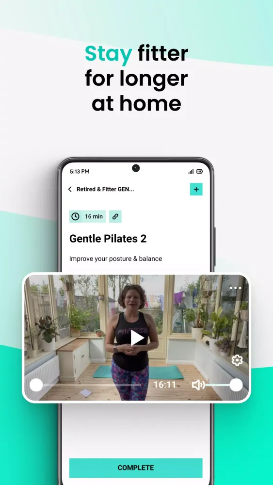 Capturas de tela do Retired & Fitter