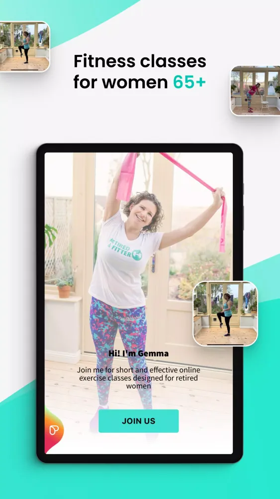 Capturas de tela do Retired & Fitter