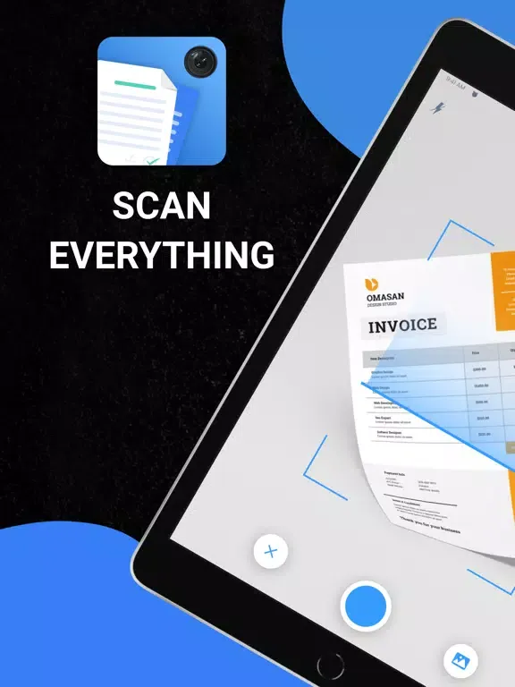 eScanner : PDF Easy Scanner iPad  Ekran Görüntüleri