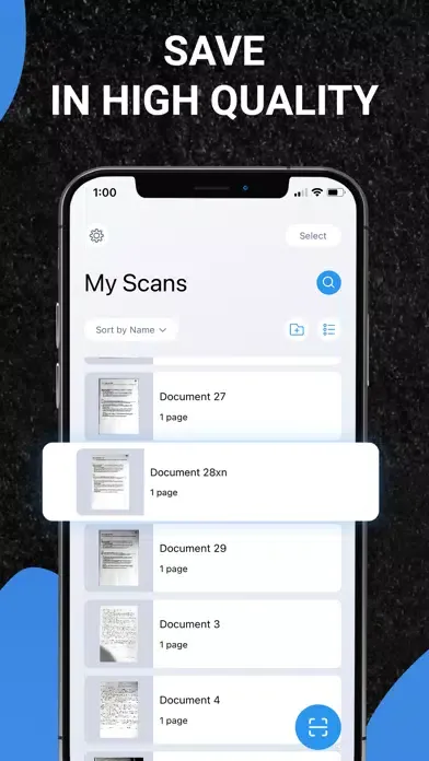 eScanner : PDF Easy Scanner Ekran Görüntüleri