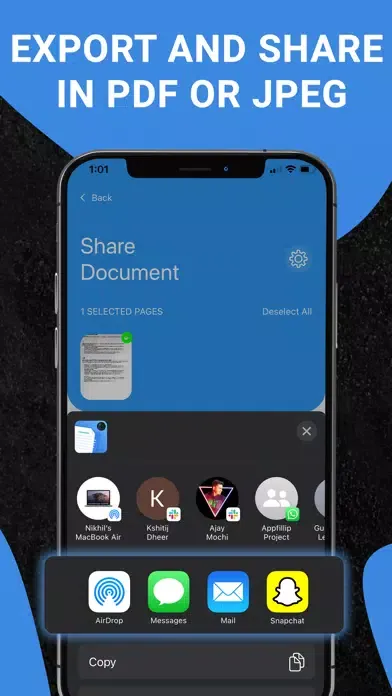 eScanner : PDF Easy Scanner Ekran Görüntüleri