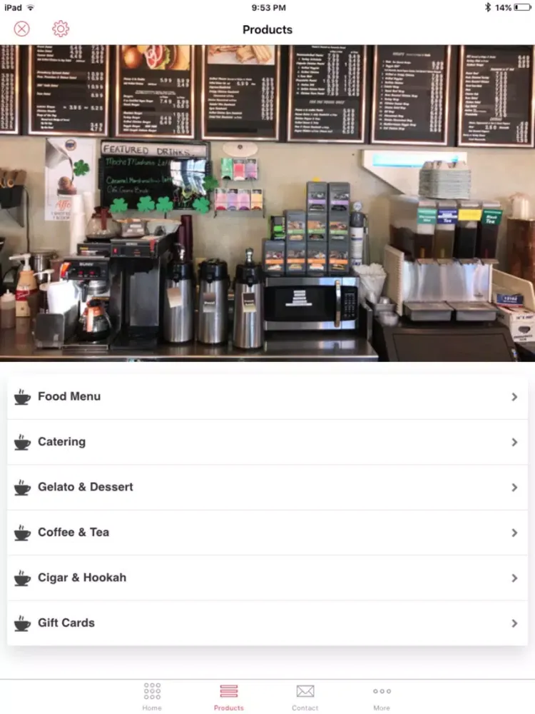 Screenshot di Cafe 360 - Coffee, Gelato, and More iPad 