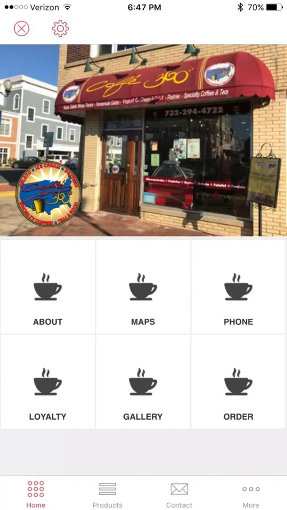 Screenshot di Cafe 360 - Coffee, Gelato, and More