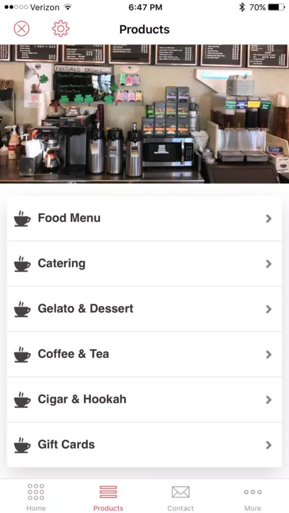 Screenshot di Cafe 360 - Coffee, Gelato, and More
