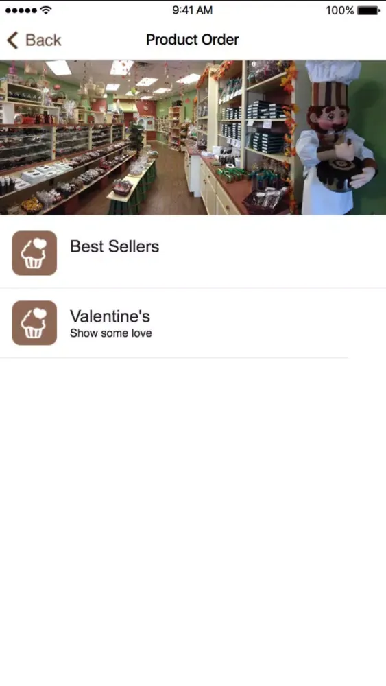Capturas de tela do Suzi's Sweet Shoppe - Chocolate and more