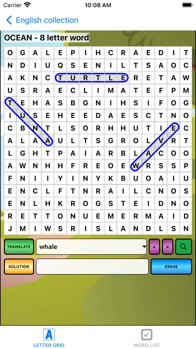 Word Search & Definition (DX) Screenshots