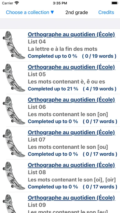 Mots Cachés Orthographe应用截图