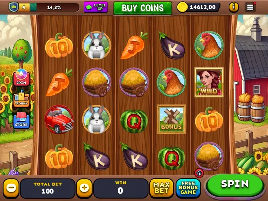 Скриншоты Wild Farm Slots iPad 