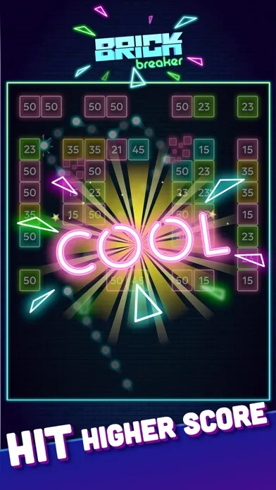 Capturas de pantalla de Brick Breaker Glow Ball Crush