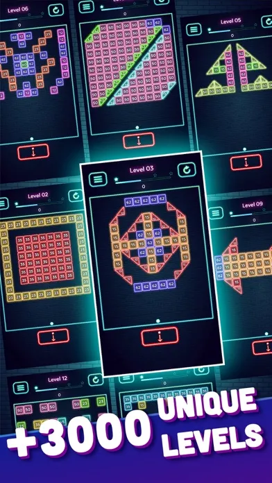 Capturas de pantalla de Brick Breaker Glow Ball Crush