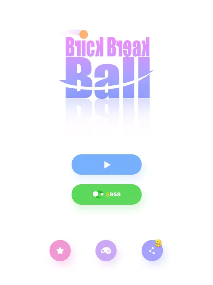 ภาพหน้าจอของ Brick Breaker King iPad 