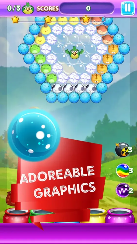 Amazing Farm Land Pet Pop Rescue 2016 - Newest World Bubble Shooter HD Mania Match Puzzle Classic Totally Free Game For Girls & Kids - Totally Addictive Fun Adventure Screenshots
