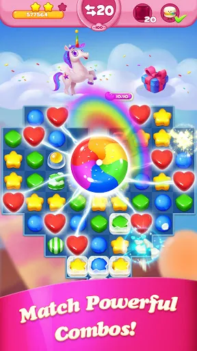Cakingdom Match® Cookie Crush Screenshots