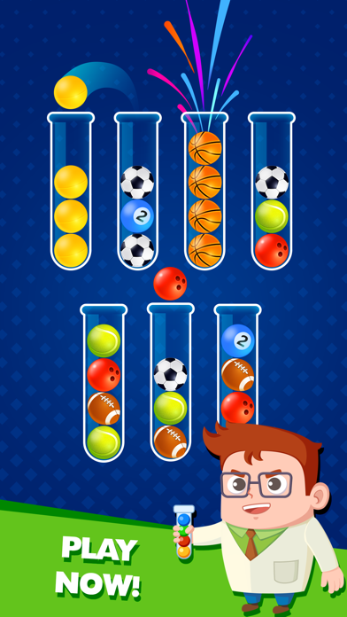 Colored Ball Sort Puzzle應用截圖