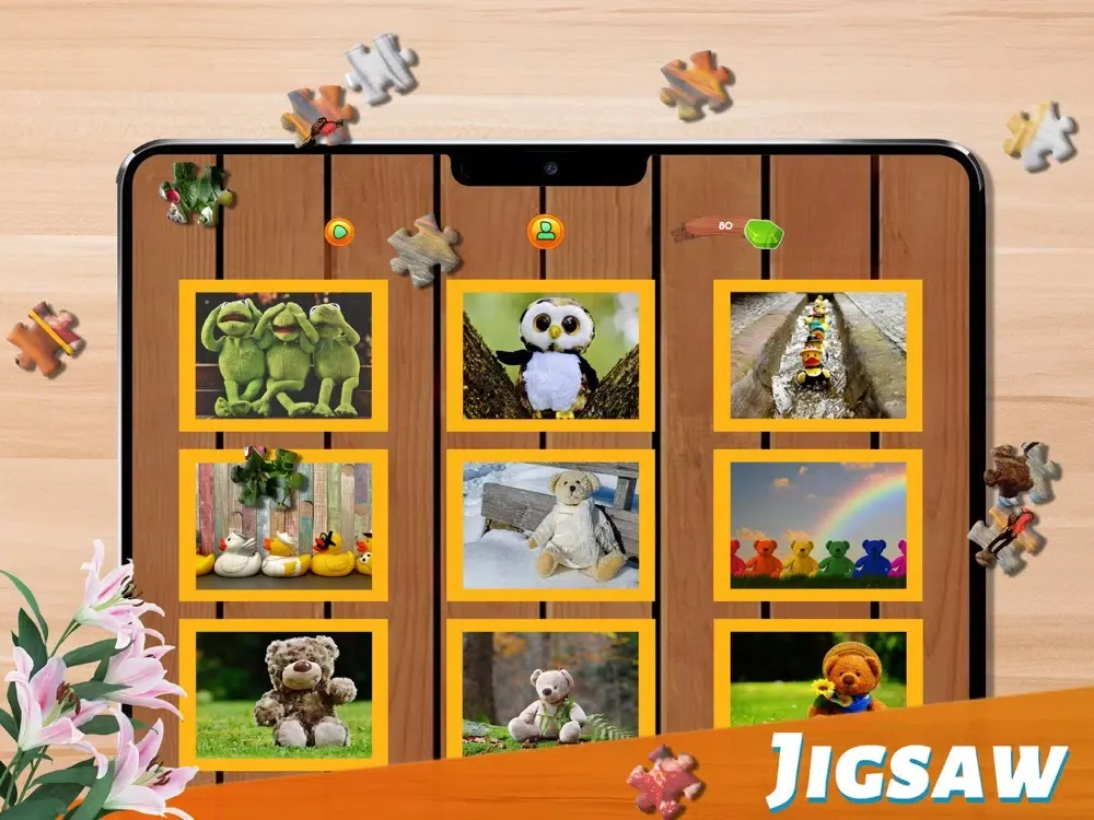 Jigsaw Puzzles Classic Game iPad  स्क्रीनशॉट