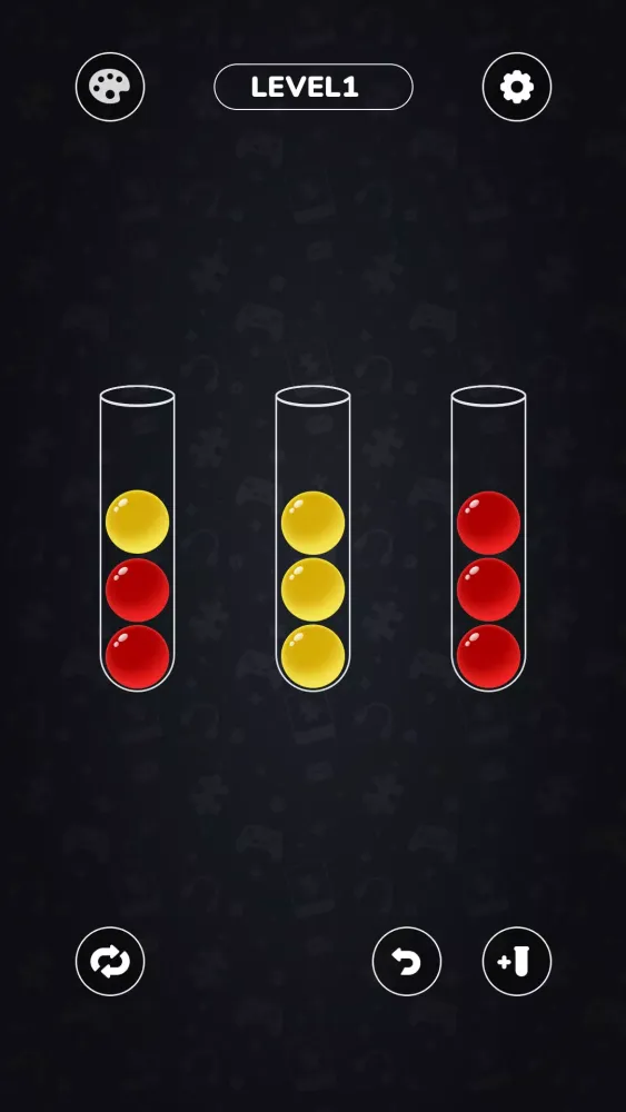 Скриншоты Ball Sort
