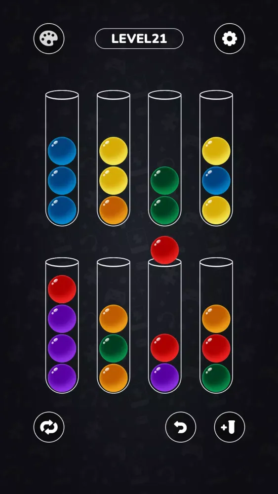 Скриншоты Ball Sort