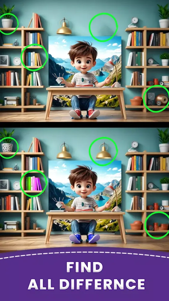 Find The Difference应用截图