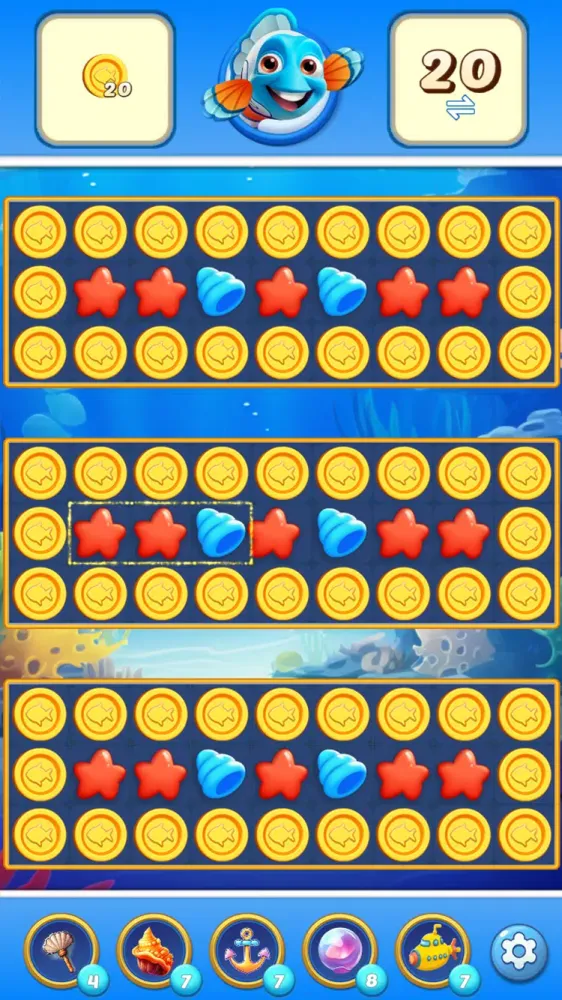 Ocean Match Puzzle Game Blast Screenshots
