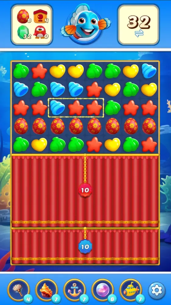Ocean Match Puzzle Game Blast Screenshots