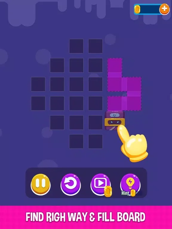 Fill one - line puzzle games iPad  Screenshots