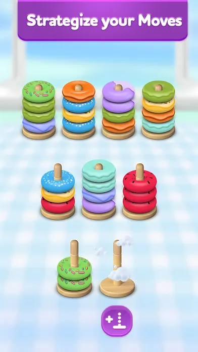 Hoop Stack 3D - Color Sort স্ক্রিনশট