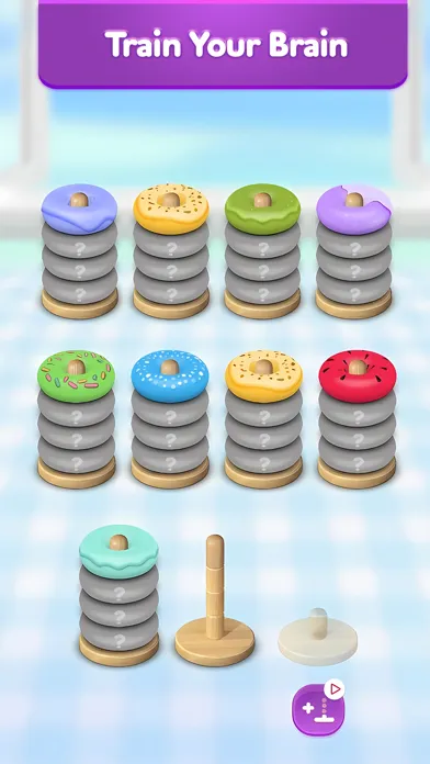 Hoop Stack 3D - Color Sort স্ক্রিনশট