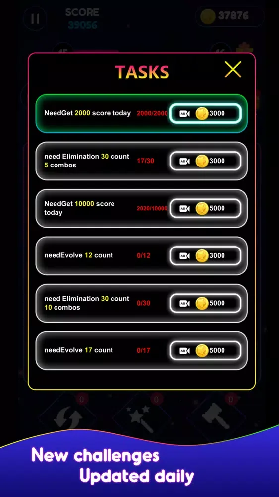 Neon Pop Numbers Screenshots