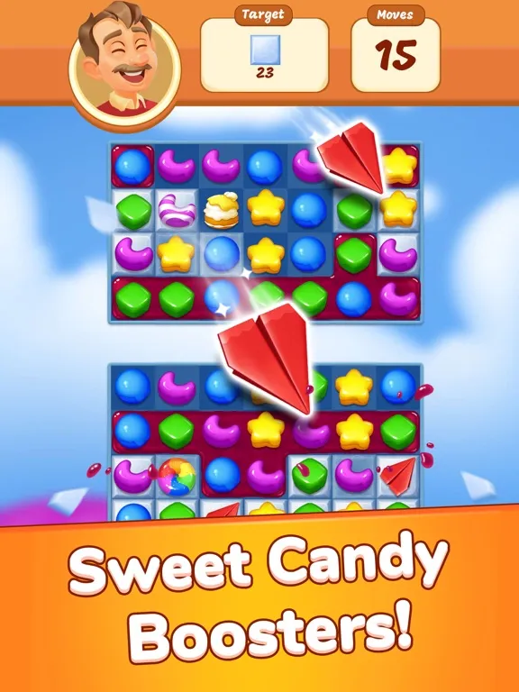 Tangkapan layar Match 3 Game - Candy Blast iPad 