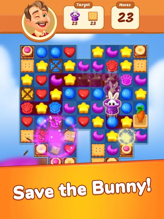 Tangkapan layar Match 3 Game - Candy Blast iPad 