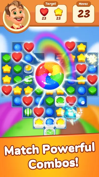 Tangkapan layar Match 3 Game - Candy Blast