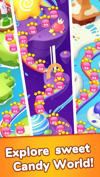 Tangkapan layar Match 3 Game - Candy Blast