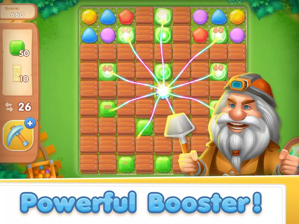 تصاویر Gem Crush - Match 3 Puzzle iPad 