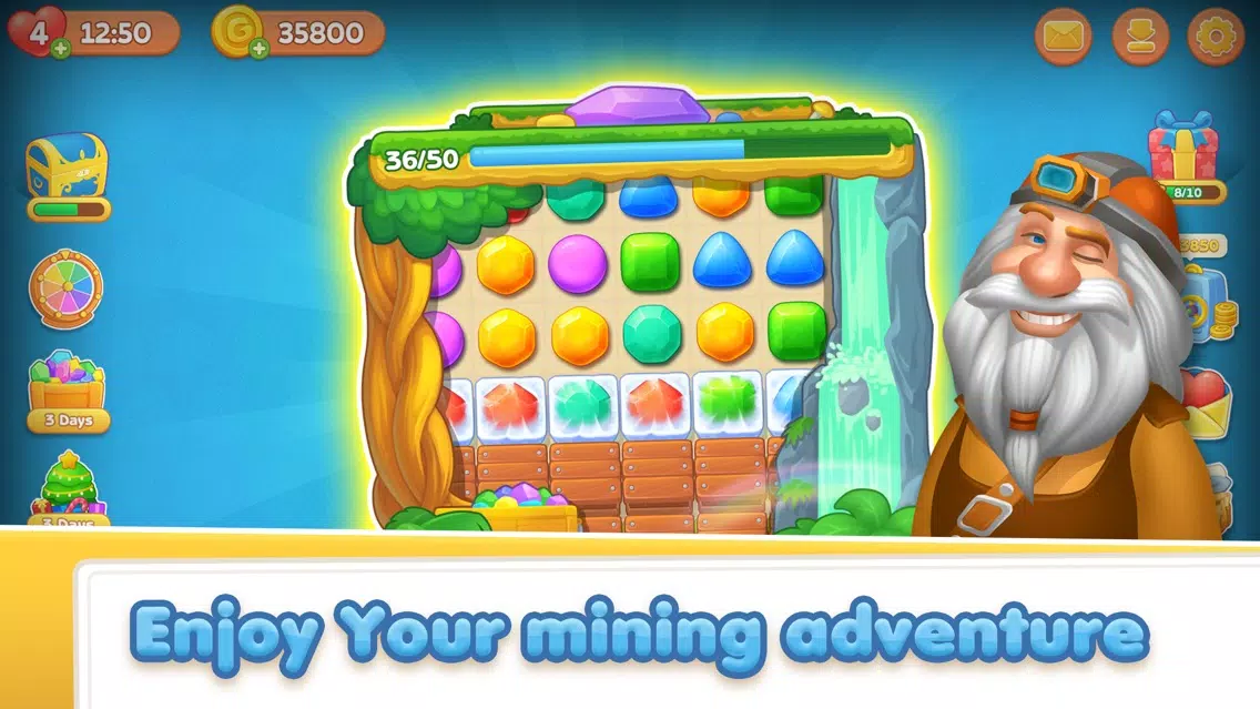 تصاویر Gem Crush - Match 3 Puzzle