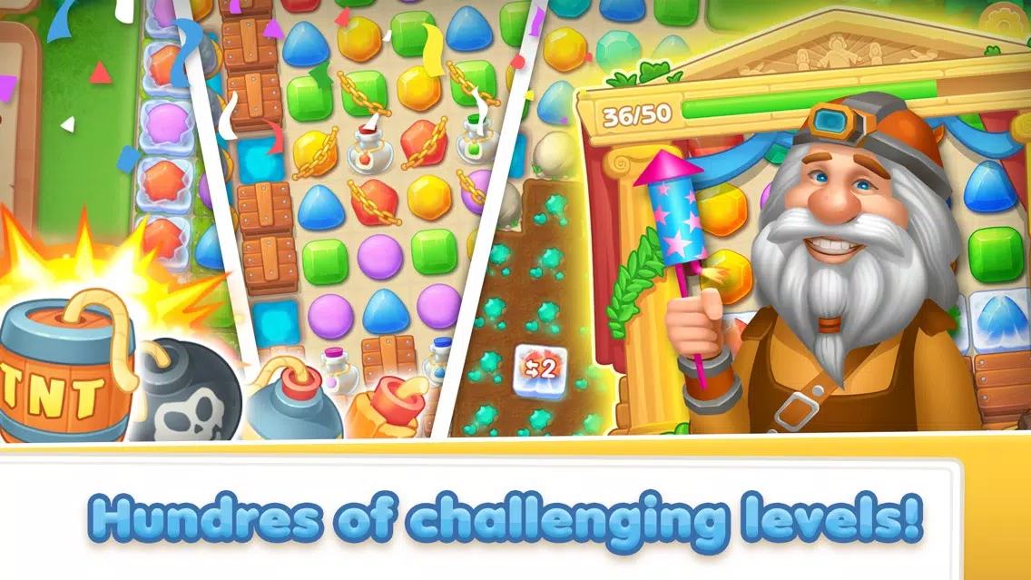 تصاویر Gem Crush - Match 3 Puzzle