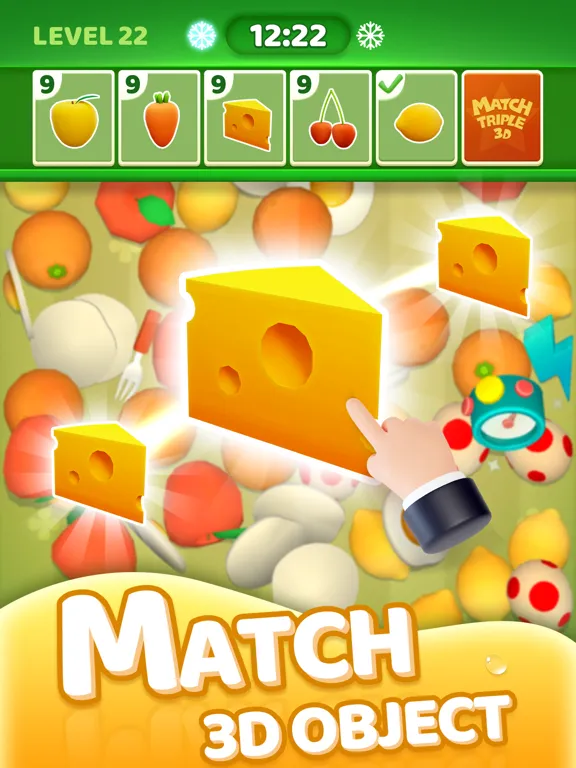 Match Triple 3D Master iPad  Screenshots