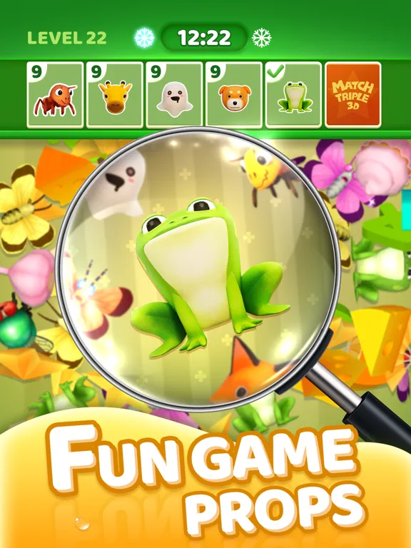 Match Triple 3D Master iPad  Screenshots