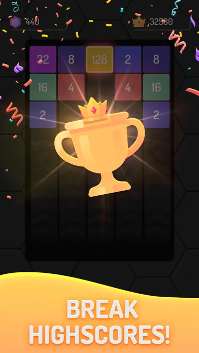 Captures d'écran de Merge Double Number Block